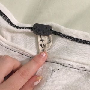 Free people Los Angeles graphic tee